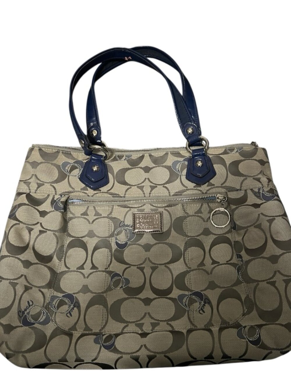 Coach Blue Shoulder Bag
